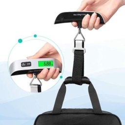 Pèse Bagage Electronique, Balance Portable Pese Valise de Voyage, Pèse Bagage Valise Fonction