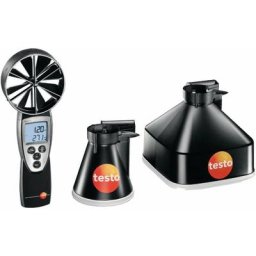 Lot anemometre Testo 417 + 2 canes mesure de debit de vmc Testo Ref 05634171