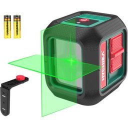 Niveau laser autonivelant Hychika Ligne Croix/Horizontale/Verticale,laser rotatif à 360°, avec