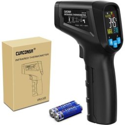 Thermomètre infrarouge Curconsa laser de -50 °c à +600 °c avec émission réglable, pour la cuisine,