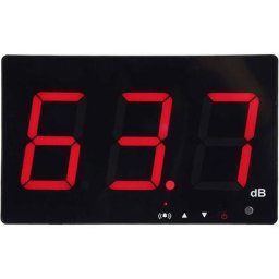 GP - Sonomètre professionnel avec seuils d'alarme réglés Portable Digital Lcd Decibel Meter 30 130
