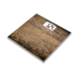 Gs 203 Wood Pèse-personne numérique Plage de pesée (max.)=150 kg X921012 - Beurer