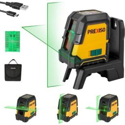 Niveau Laser Auto-nivelant Rechargeable 30M (Faisceau Vert), Traceur de Ligne Laser avec Batterie