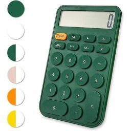 Calculatrice standard à 12 chiffres, grand écran de bureau et boutons, calculatrice avec grand
