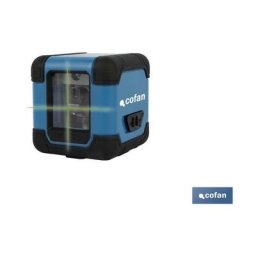 Niveau laser Lignes croisées Mode manuel et autonivelant Plage de travail: 30m Il comprend un sac