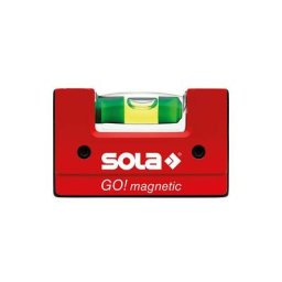 Niveau a bulle-compact Sola Go Magnetic Lxlxh : 68x21x42mm