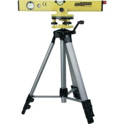 Brüder Mannesmann - M81110 Niveau à bulle laser avec pied 40 cm 30 m 0.5 mm/m