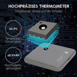Thermomètre Et Hygromètre Bluetooth Alexa Maison Garage Serre Cave à Vin Chambre De Bébé