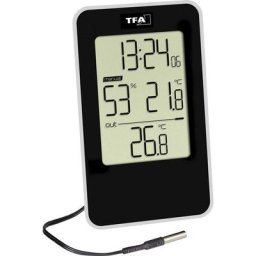 TFA Dostmann 30.5048.01 Thermo-hygromètre noir
