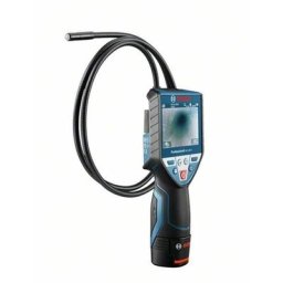 Bosch - Caméra d'inspection de batterie gic 120 c. avec 4 piles 1,5 v (aa) et adaptateur de batterie