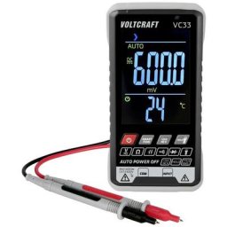Voltcraft - Multimètre VC33 numérique Affichage (nombre de points): 5999