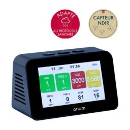 Moniteur d air Orium Mesureur de qualité de l air intérieur Quaelis 34