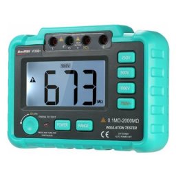 Testeur de résistance d'isolement numérique lcd mégohmmètre mégohmmètre DC250V/500V/1000V AC750V