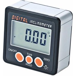 Inclinomètre Numérique, 0-360°, Base Magnétique