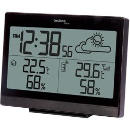 Station météo radiopilotée Techno Line ws 9252 noir - noir