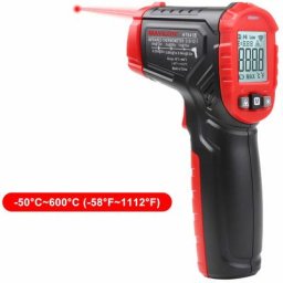 Thermometre Infrarouge, -58 °f a 1112 °f (-50 °c a 600 °c) Pistolet De Temperature Laser Numerique
