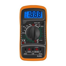 Linghhang - Multimètre Numérique lcd, Haute Qualité Voltmètre Ampèremètre Ohmmètre, Portable