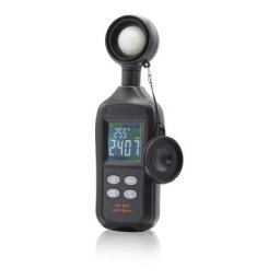 Luxmètre Numérique Testeur pour Mesure Luminosite, Mesureur de Température Ambiante