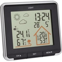 Tfa Dostmann - Station météo radiopilotée life 35.1153.01 Prévisions météorologiques 12 à 24 heures