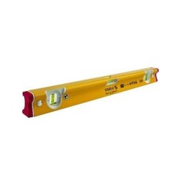 Niveau profile 'r' - alu - 2 fioles verticales, 1 horizontale - 244 cm