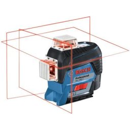 Laser ligne Bosch gll 3-80 c Professional - 3 lignes - Sans batterie, ni chargeur - 0601063R03