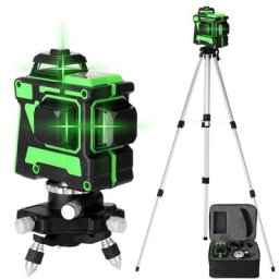 Kkmoon Multifonction 3D 12 Lignes Autonivelant Laser Niveau 3 Avec 1.5M Heights Barre Reglable