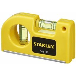 Niveau à Bulle de Poche - 8,7 cm - 2 Fioles - STANLEY, 0-42-130