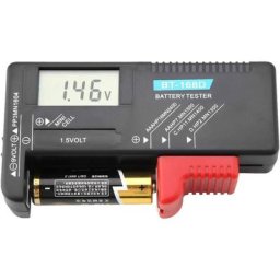 Testeur de Piles numérique,Testeur de Piles Universel,Batterie Testeur,pour aa, aaa, c, d, PP3, 9V,