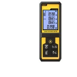 Règle électronique de télémètre laser infrarouge portable de 50 mètres