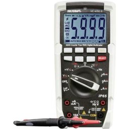 Multimètre Voltcraft VC-450 e numérique protégé contre les projections deau (IP65) cat iii 1000 v,