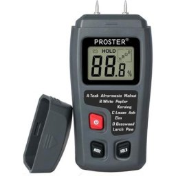 Testeur d'Humidité Bois à 2 Broches Détecteur d'Humidité Numérique avec Écran lcd hd Hygromètre