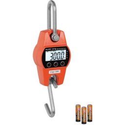 Steinberg - Crochet Peseur Dynamomètre Peson Pour Industrie Orange Lcd 300Kg/100G - Orange