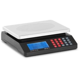 Steinberg - Balance Poids-Prix Balance De Contrôle 30 Kg Écran lcd Boutons Mémoire - Noir, Bleu