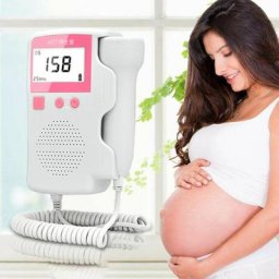 Moniteur de fréquence cardiaque foetale Doppler grossesse à domicile bébé et son fœtal détecteur de