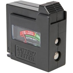 Testeur de piles compact 1,5 v 9 v Silverline 918147