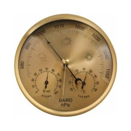 Baromètre anéroïde 3 en 1 de précision - Station météo, thermomètre hygromètre pour intérieur et