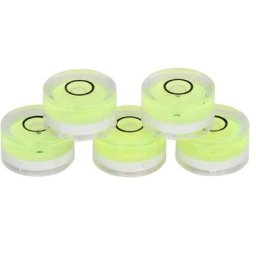 Blue Dream - 5pcs 15mm mini-niveau rond bulle verte bullseye diamètre outil de mesure pour balance