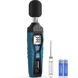 Sonomètre Curconsa Décibelmètre Portable, 30dB à 130dB, écran lcd, Peut être Utilisé Dans Les