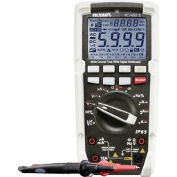 Multimètre Voltcraft VC-460 e numérique protégé contre les projections deau (IP65) cat iii 1000 v,