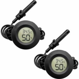 Pack Mini thermomètre numérique hygromètre hygromètre à affichage lcd avec sonde pour réservoir de