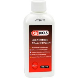 Huiles pour la climatisation Hybride R134A / HFO 1234YF, 250 ml