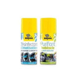 Bardahl - Kit nettoyant climatisation et Purifiant habitacle - avec flexible
