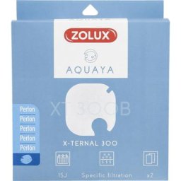 Filtre pour pompe x-ternal 300, filtre xt 300 b perlon x 2. pour aquarium. Zolux Blanc