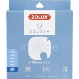 Filtre pour pompe x-ternal 200, filtre xt 200 b perlon x 2. pour aquarium. Zolux Multicolor