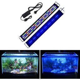 16W Aquarium LED avec minuterie éclairage coquillages, 50-65cm