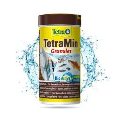 Alimentation Tetra Min Granules pour poissons Contenance 250 ml