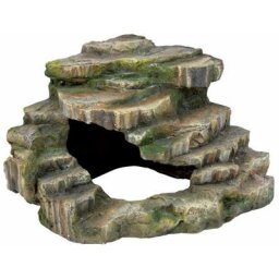Rocher d'angle avec grotte et plateforme pour reptiles Trixie 26 x 20 x 26 cm