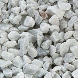 Gravier Gruzo blanc 1 kg pour aquarium Flamingo Blanc