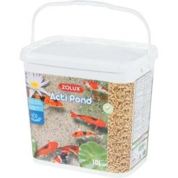 Aliments complets pour poissons de bassin Acti pond 10 litres