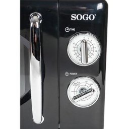 Sogo - Four à Micro-Ondes Noir 700W 20L